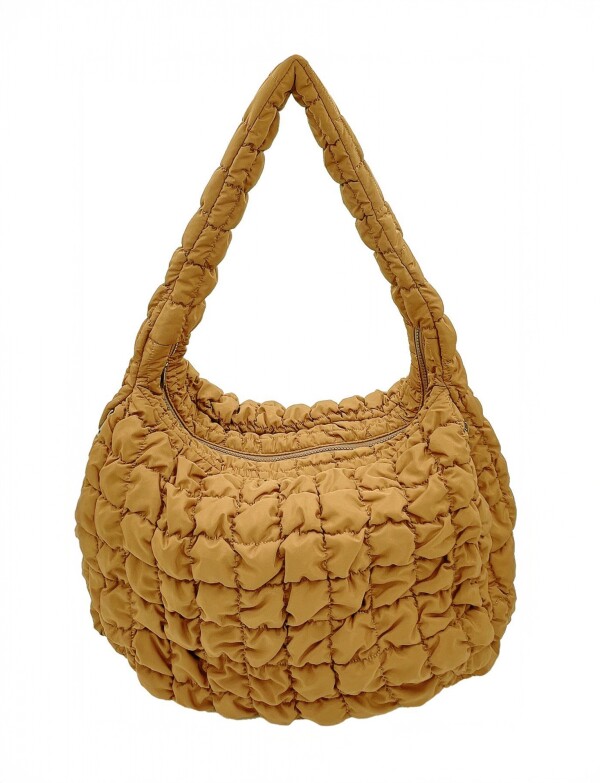 Bolso Capitoneado MOSTAZA