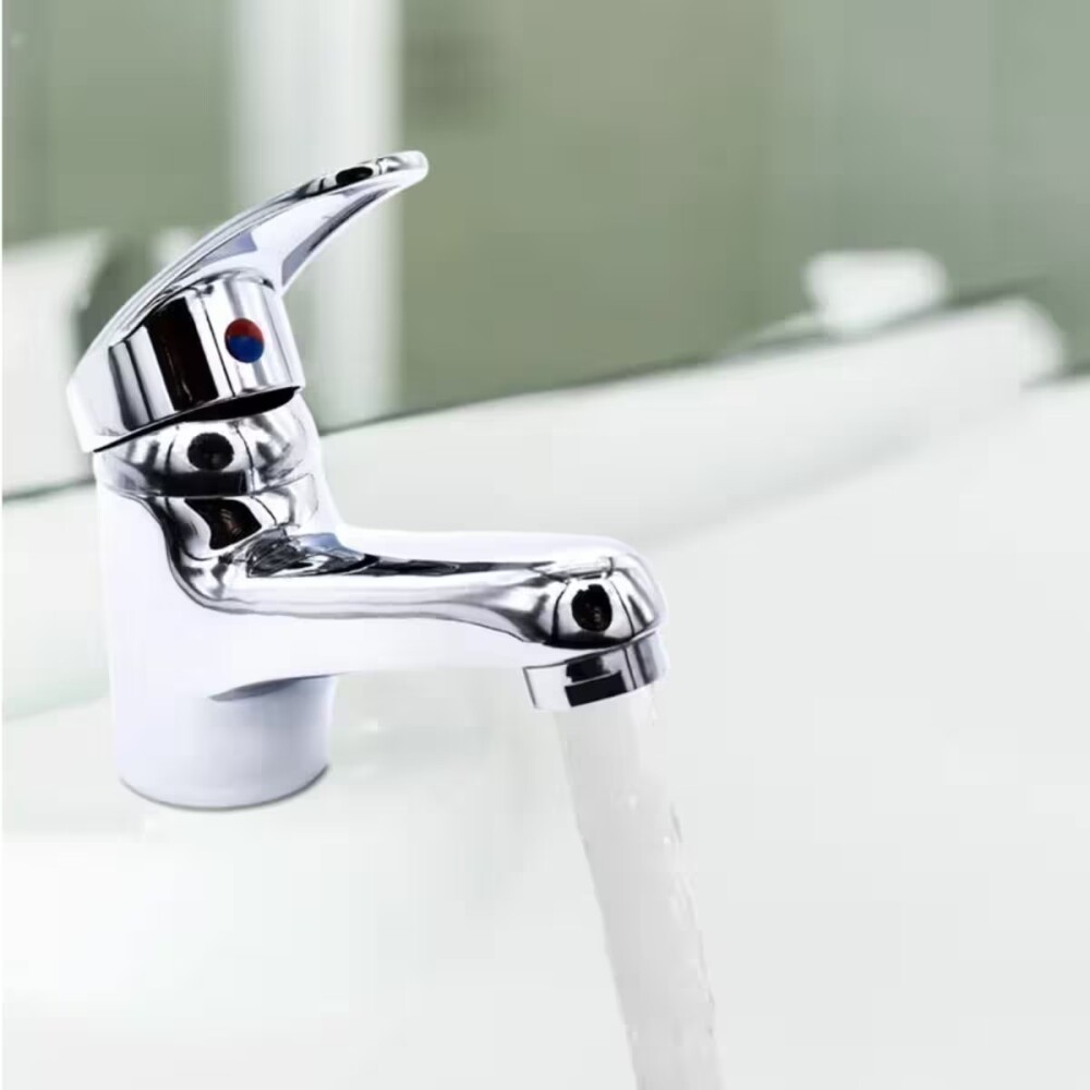 Grifería de Lavatorio Monocomando de mesada Murdock cromado Brillante Grifería De Lavatorio Monocomando De Mesada Murdock Cromado Brillante