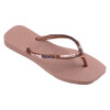 Ojotas Havaianas Slim Square Magic Sequin Rosado