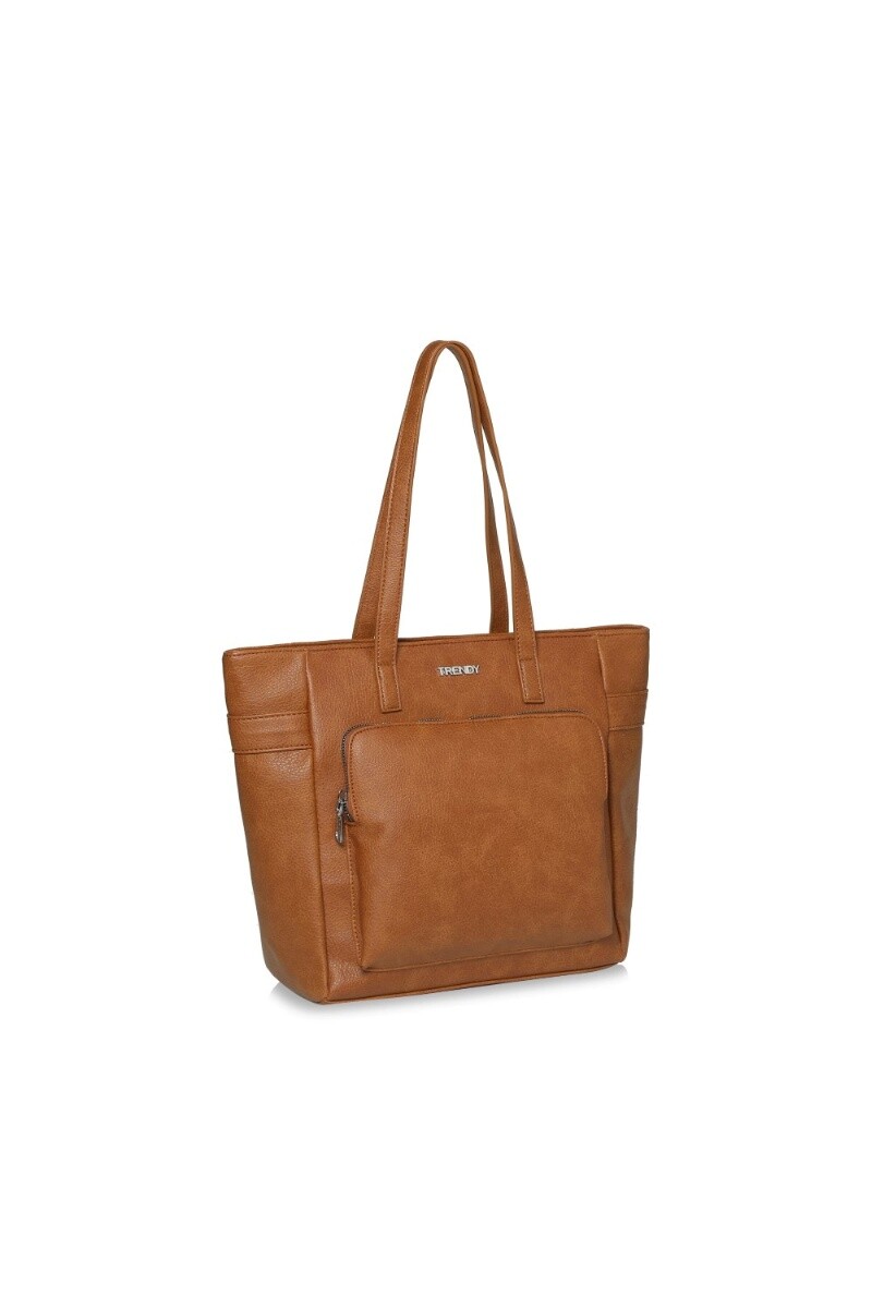 Bolso Shopper Marrón