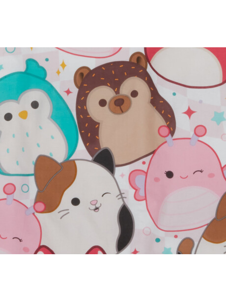 Juego funda nórdica SQUISHMALLOWS 155x220 rosa Juego funda nórdica SQUISHMALLOWS 155x220 rosa