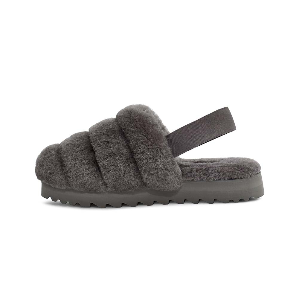 Super Fluff Slipper W - Mujer Charcoal