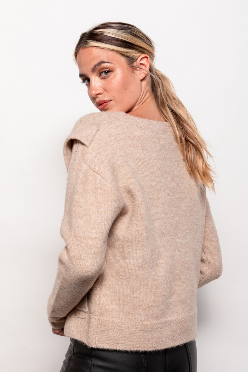 SWEATER MANE Beige Oscuro