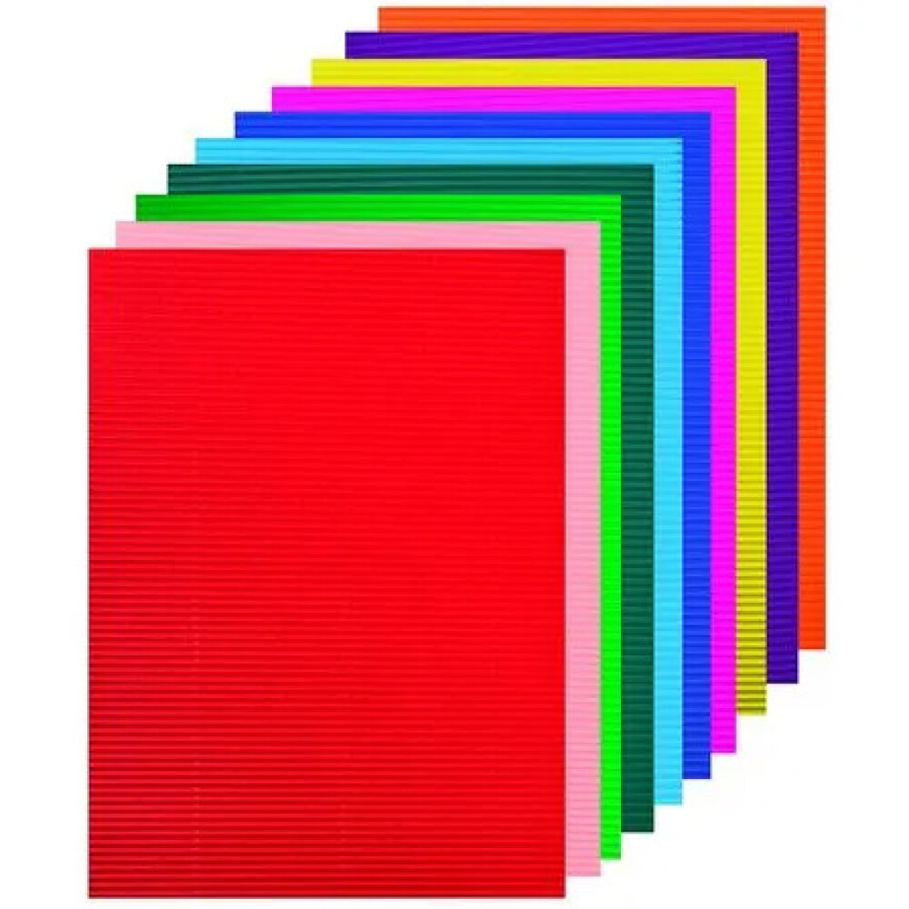 Cartón Corrugado A4 Paque x10 Unidades Tabaré #Cartón Corrugado Tabare A4 Paque X 10 Unidades