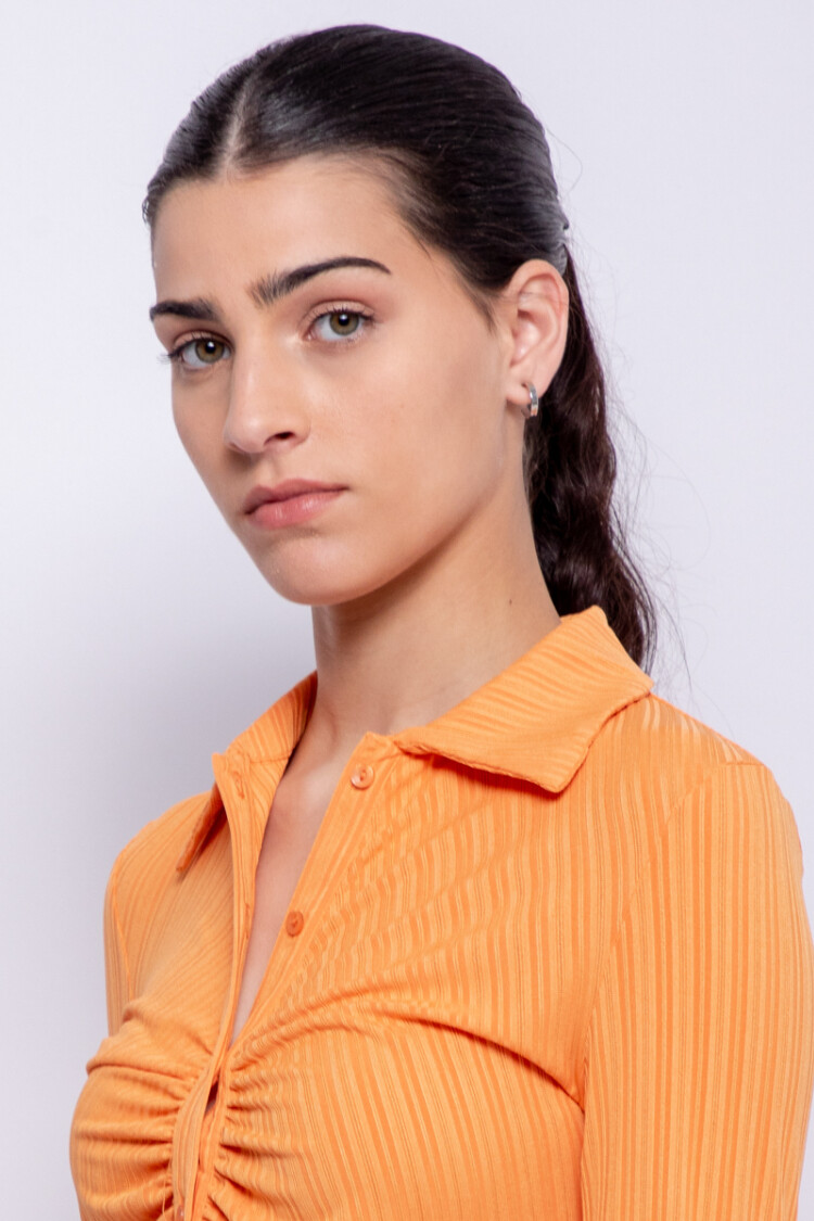 CAMISA PETUÑA Naranja