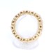 Anillo en oro 18k amarillo, tipo panther 5 hilos Anillo en oro 18k amarillo, tipo panther 5 hilos