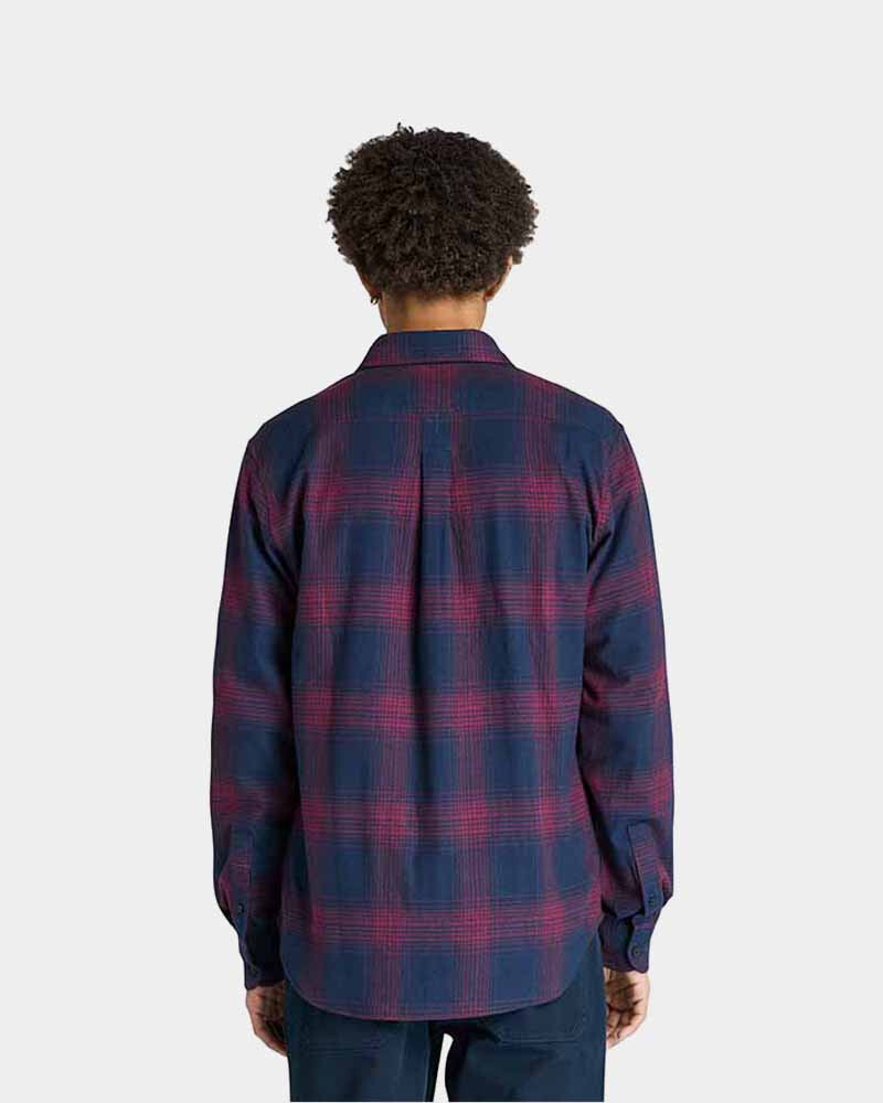 Camisa Franela Manga Larga Hombre Dark Sapphire Yd