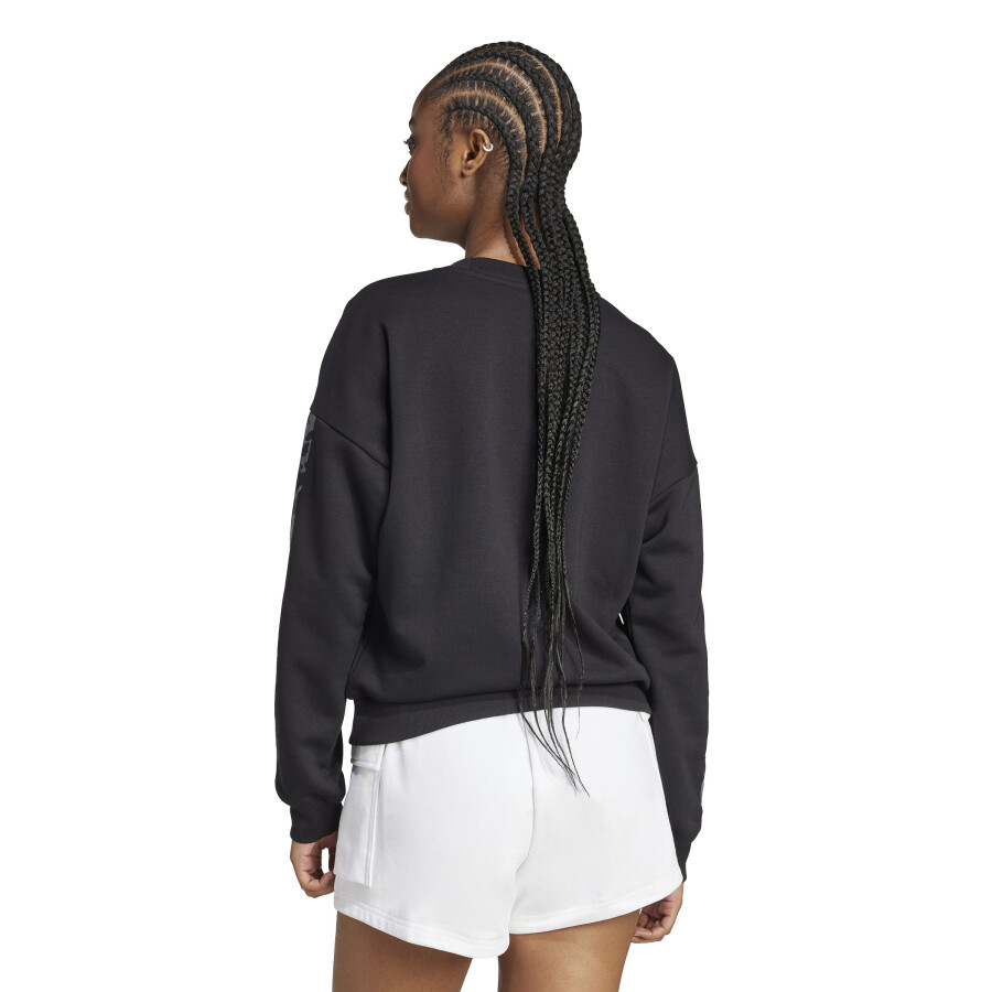 Buzo de Mujer Adidas Animal Print Negro - Gris