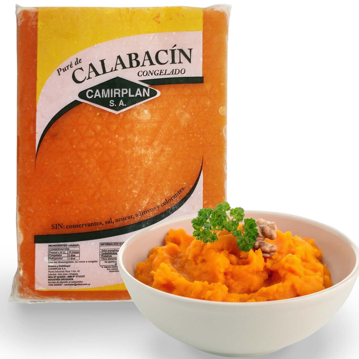 Pure de Calabacin 1 Kg 