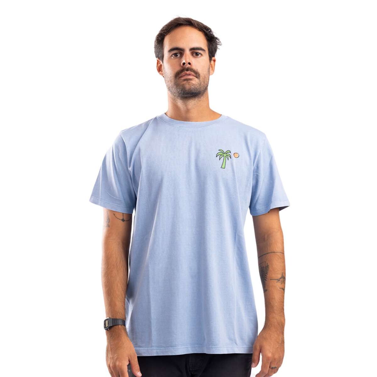 Remera La Isla Elementos - Bay blue mineral 