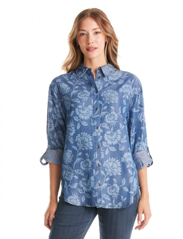 Camisa Lyocell Flore JEAN