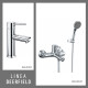 JUEGO DE GRIFERIA MONOCOMANDO BRILLO DEERFIELD CROMO