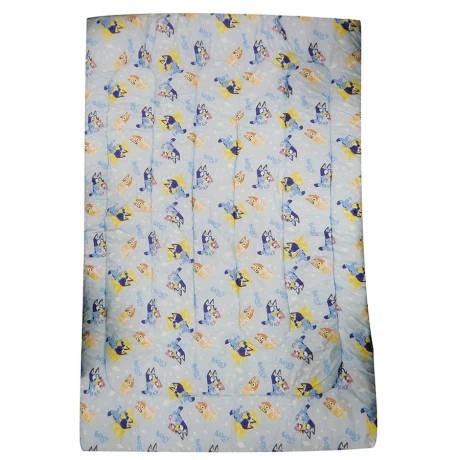 Acolchado Infantil Bluey 1 Plaza Microfibra 001