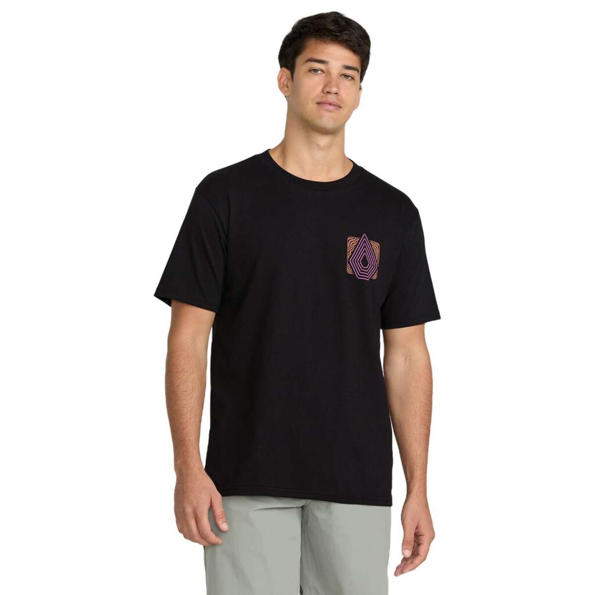 Remera Volcom Plated - Negro 