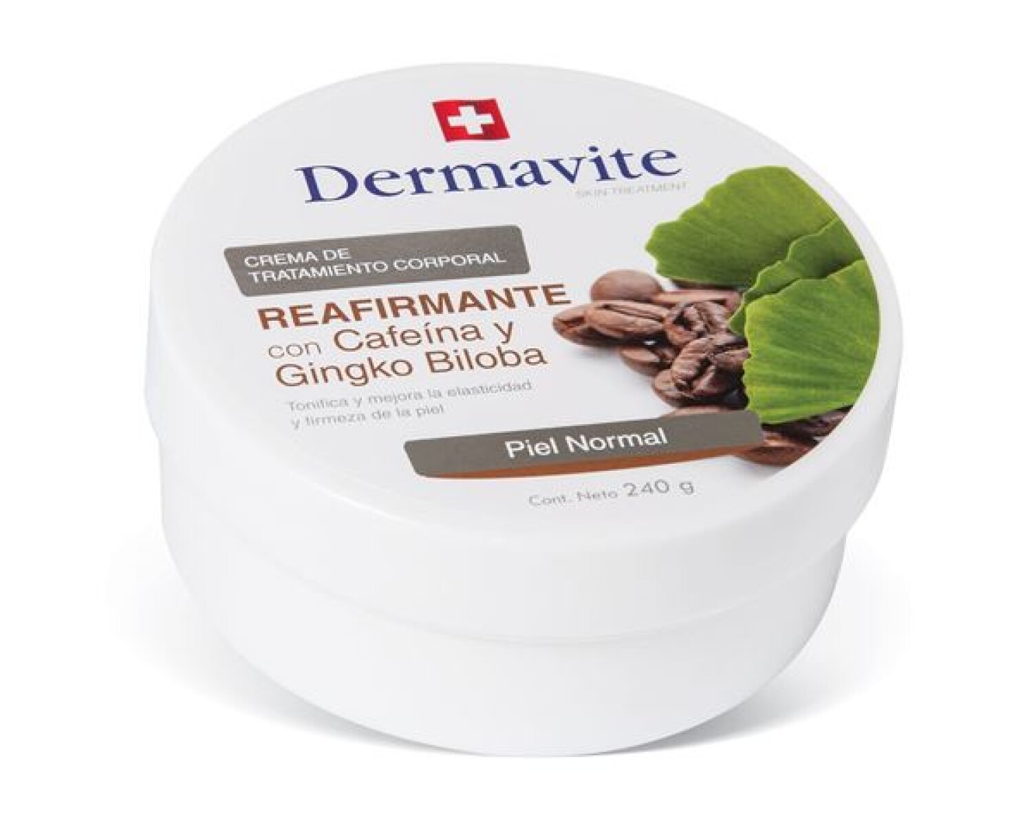 Dermavite Crema Reafirmante Café Ginseng 240 G 