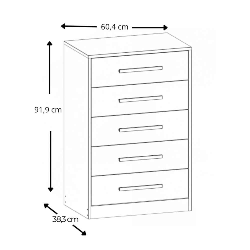 COMODA MODELO ESCOCIA LAMINA COLOR MEL/GRAFITE INTENSO Comoda Modelo Escocia Lamina Color Mel/grafite Intenso
