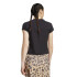 Remera de Mujer Adidas Animal Print Negro - Beige