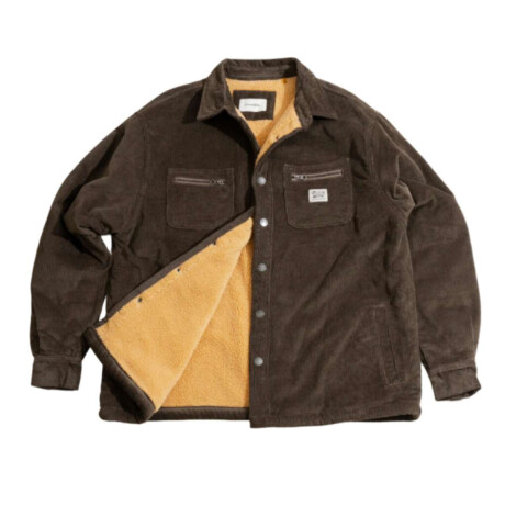 Campera Critical Slide Zipped Overshirt Negro