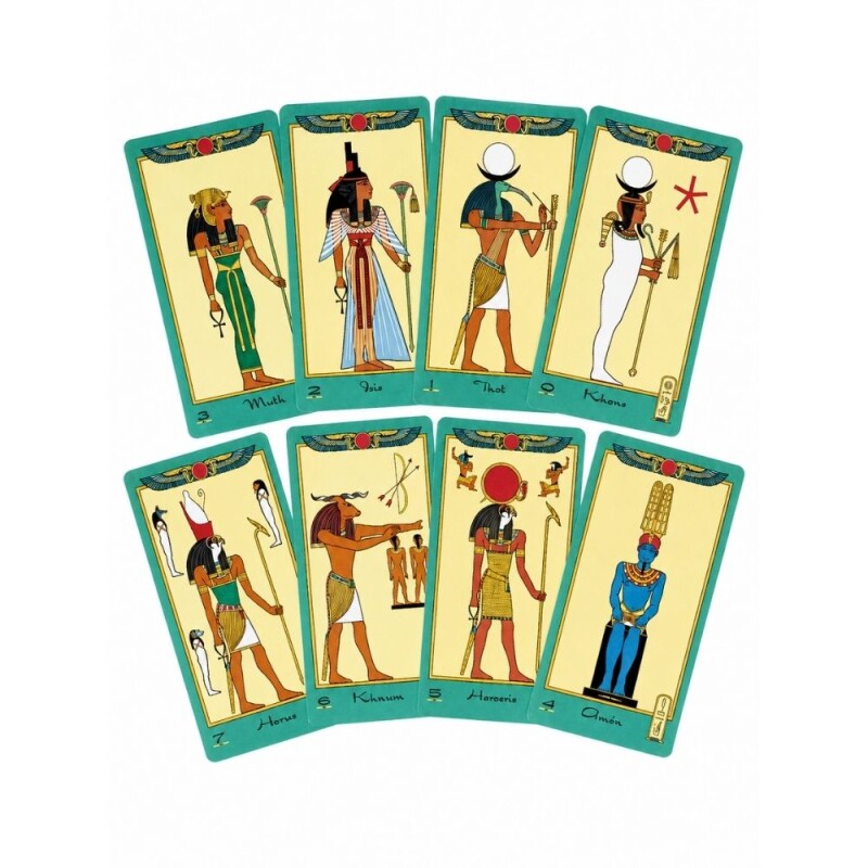 EL TAROT DE LOS DIOSES EGIPCIOS EDAF El Tarot De Los Dioses Egipcios Edaf