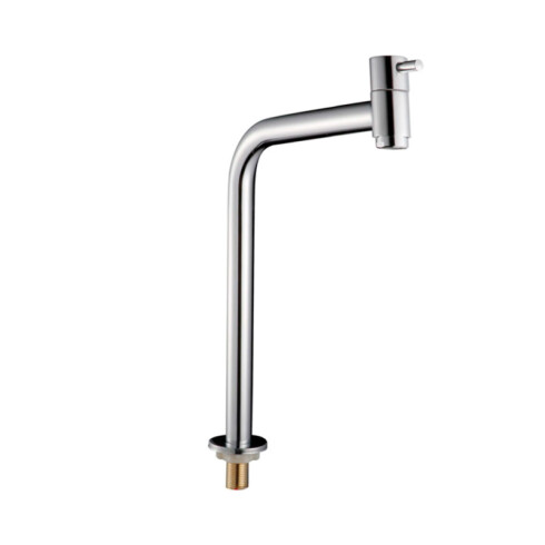 Grifo De Cocina De Mesada Solo Agua Fria Bronce Cromado CROMO
