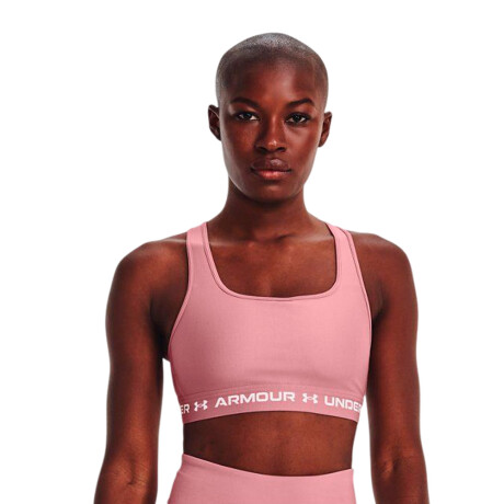 TOP UNDER ARMOUR CROSSBACK MID BRA Pink