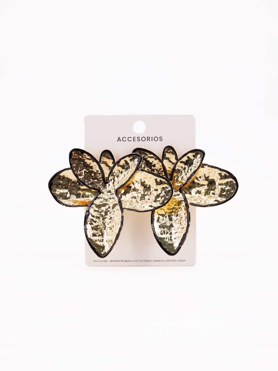 CARAVANAS FLUR - DORADO 