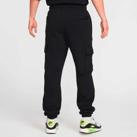 Pantalón Largo Nike Club de Hombre Negro