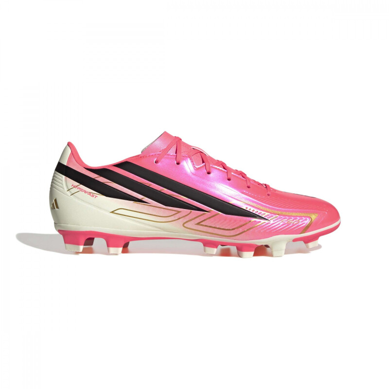 Championes Adidas F50 HYPERFAST CLUB FG/MG Hombre IH9375 Rosa-negro
