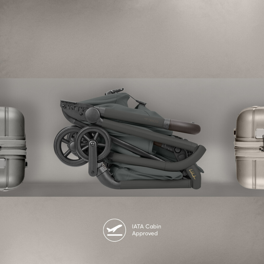 Travel system GOYA Platinum KIKKABOO 360 isofix olive