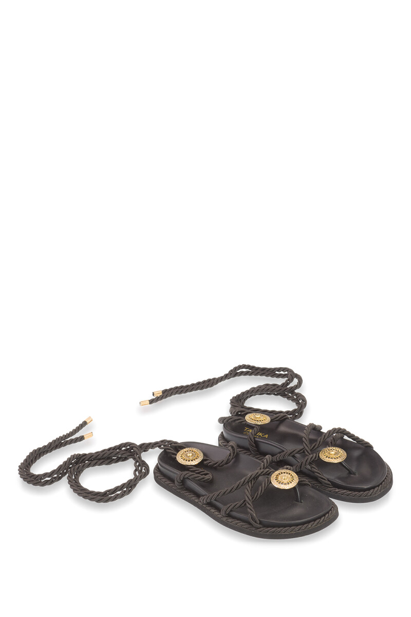 SANDALIA LONDON Negro