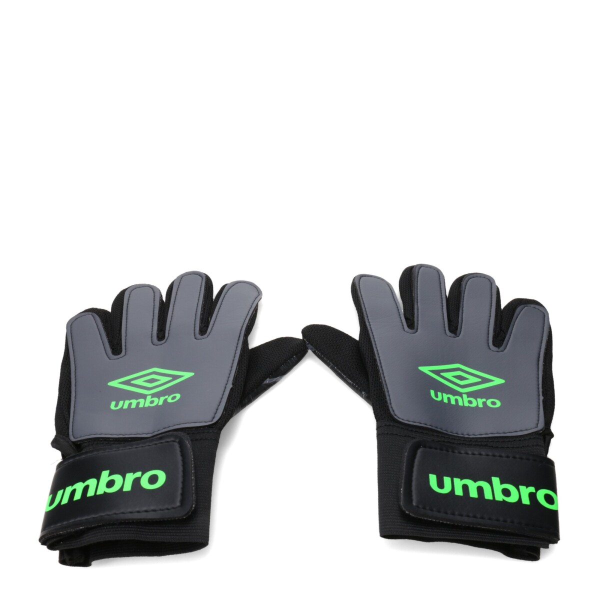 Guantes de Hombre Umbro Golero Adulto - Negro - Amarillo Lima 