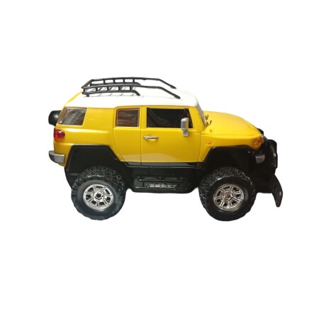Auto Toyota FJ-Cruiser a control remoto amarillo