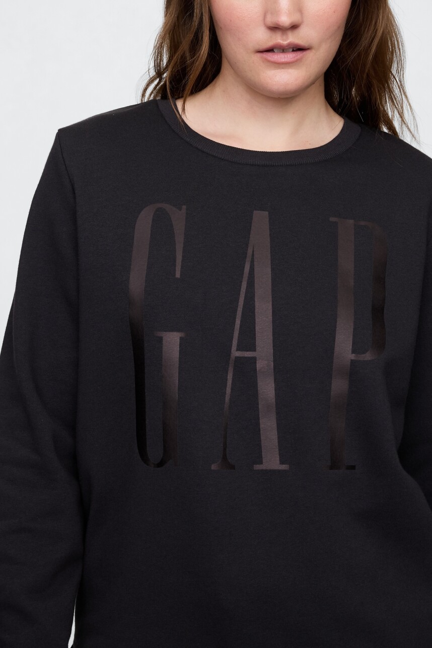 Buzo Deportivo Logo Mujer Moonless Night