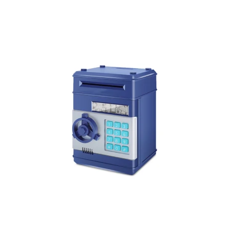 Alcancia Caja Fuerte Infantil Azul