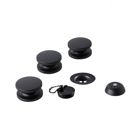 GRIFERIA DE BIDET BIMANDO EN NEGRO MATE FV SERIE NUEVA 44 INCL DESAGUE NEGRO