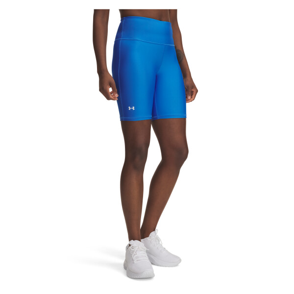 Short Under Armour Tech Bike Short de Mujer - 1360939-402 Azul-blanco