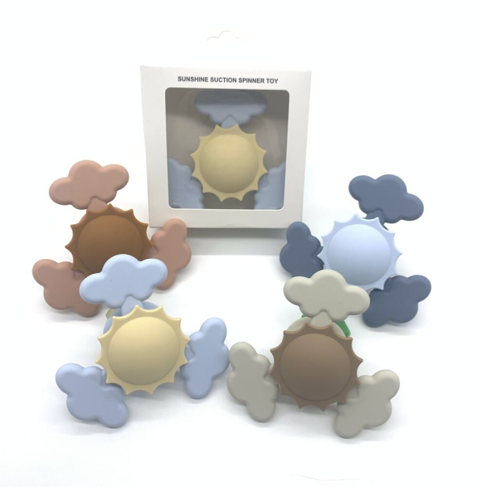 Spinner silicona XL (1 pz) varios colores niño