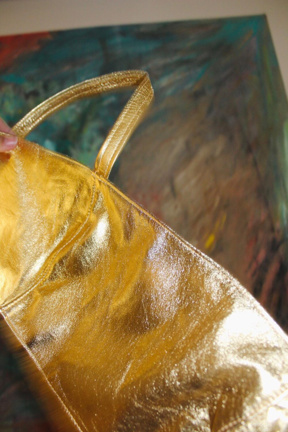 Top Util Dorado Fuerte