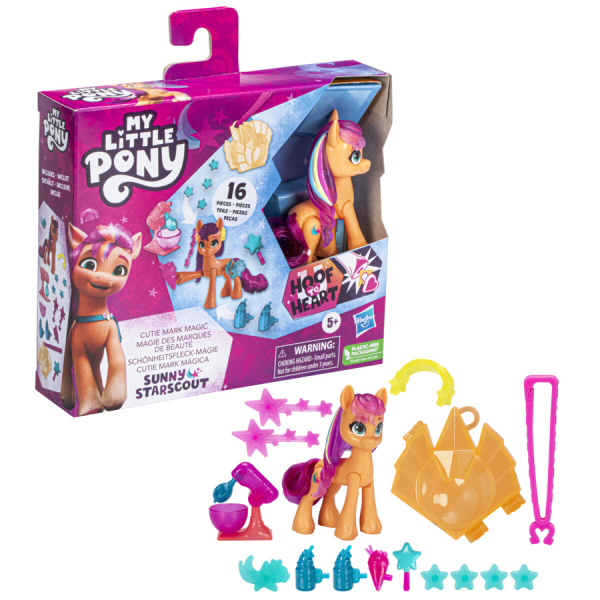 Set My Little Pony Sunny Starscout 7,5CM con Accesorios - 001 