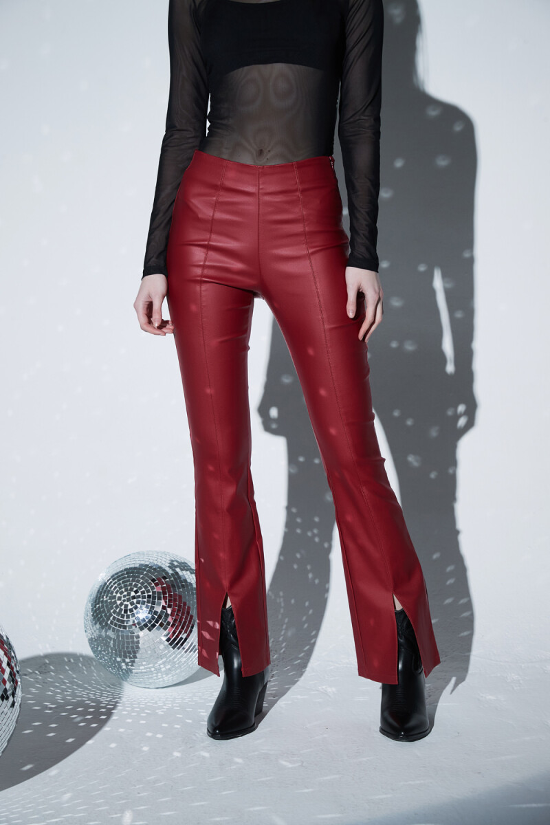 Pantalon Carrat - Rojo Oscuro 