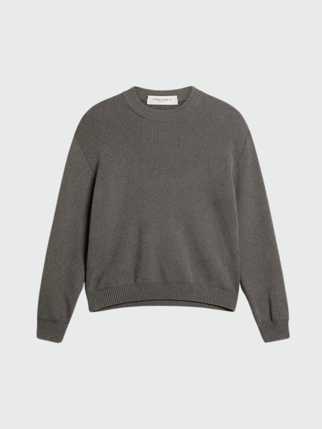 GOLDEN GOOSE - Buzo de Cuello Redondo con Logotipo en la Espalda Alta Automática