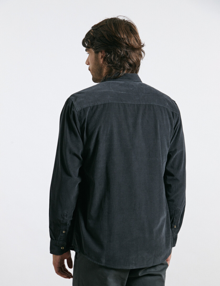 012613 CAMISA HARRY Gris Oscuro