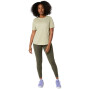 Polo Running Asics Silver SS Top Mujer Khaki