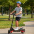 Monopatín Proove Dual Sport Led Autonomía 80km 48v MONOPATIN PROOVE DUAL SPORT-SE BLACK/RED
