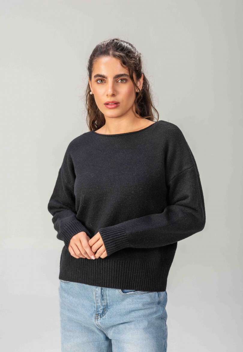 Sweater Presencia Negro