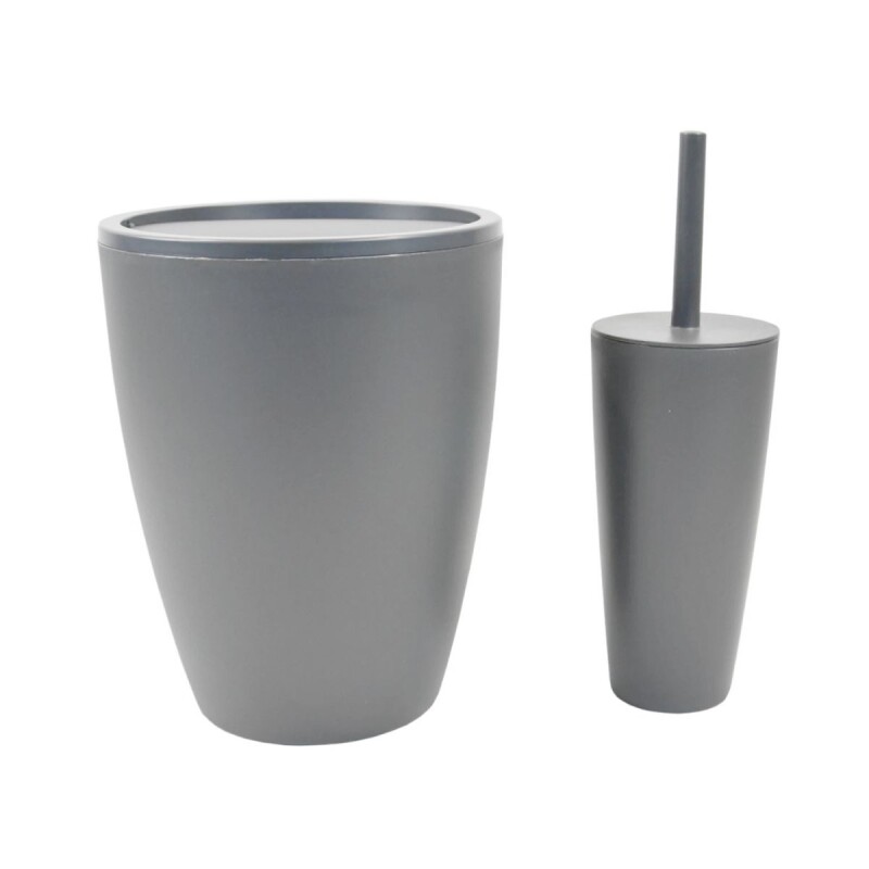 Set de baño 2 piezas Pure GRIS