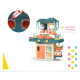 Cocina De Juguete Home Kitchen 2 En 1 Sonido Y Accesorios Multicolor