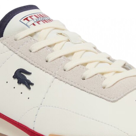 Championes LACOSTE Aura White