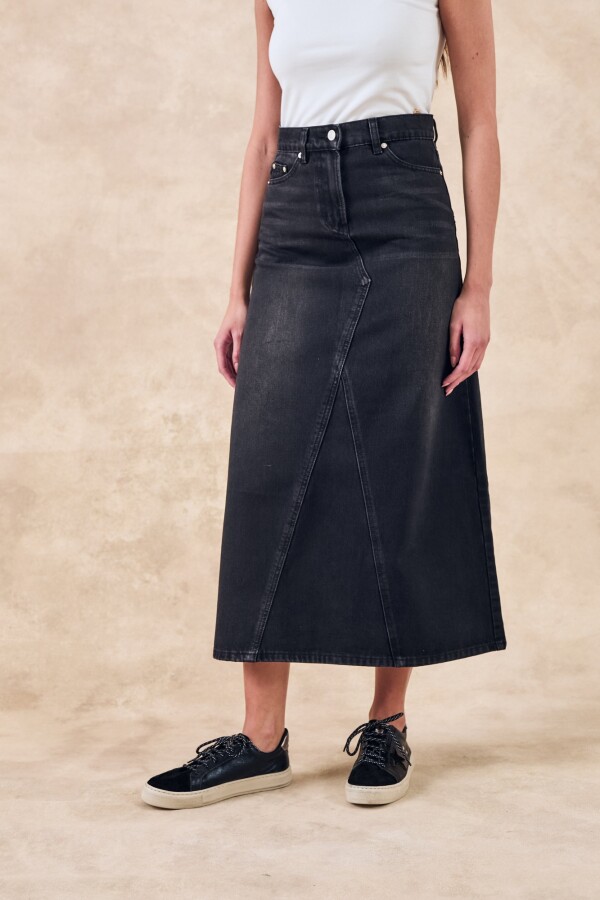 New Midi Skirt Gris