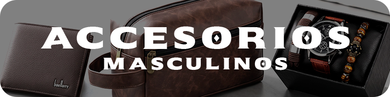 ACCESORIOS MASCULINOS